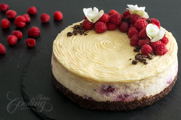 Brownie Raspberry Cheesecake