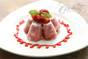 Marbled Strawberry Parfait