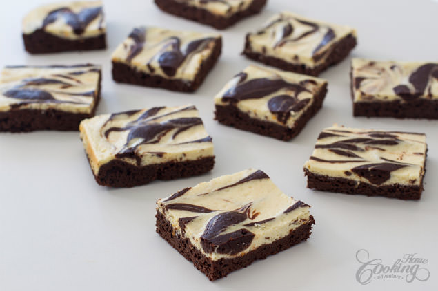 Cream Cheese Marbled Brownies