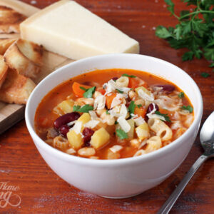minestrone soup