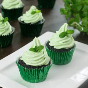 Chocolate Mint Cupcakes