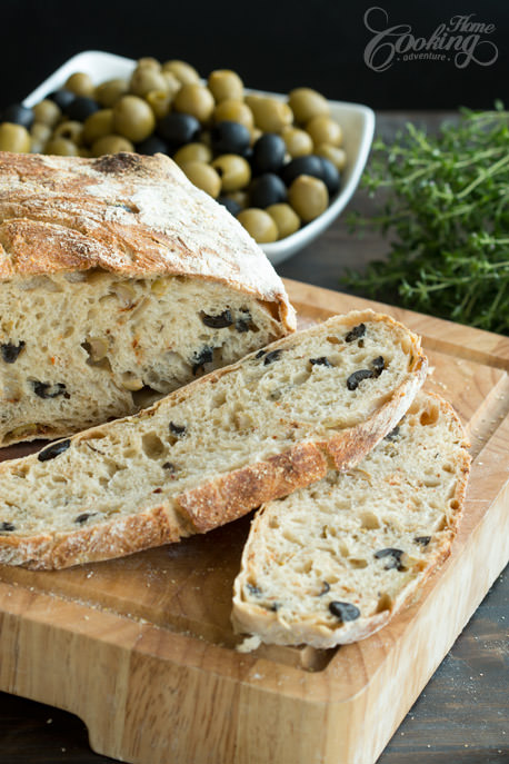 Olive Bread Slices