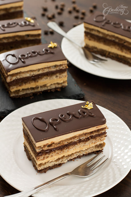 Opera Cake slice