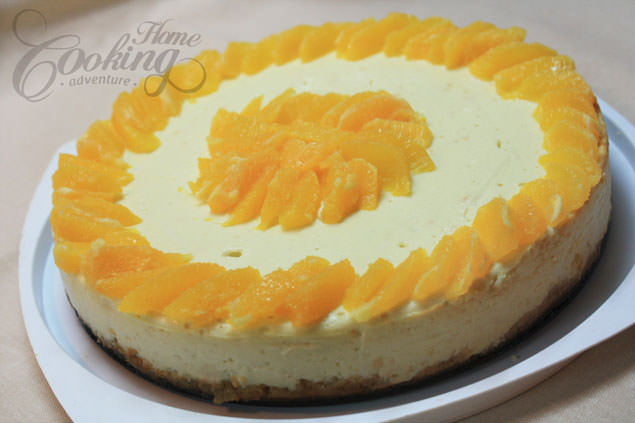 orange cheesecake