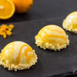 Orange Chocolate Mousse Domes