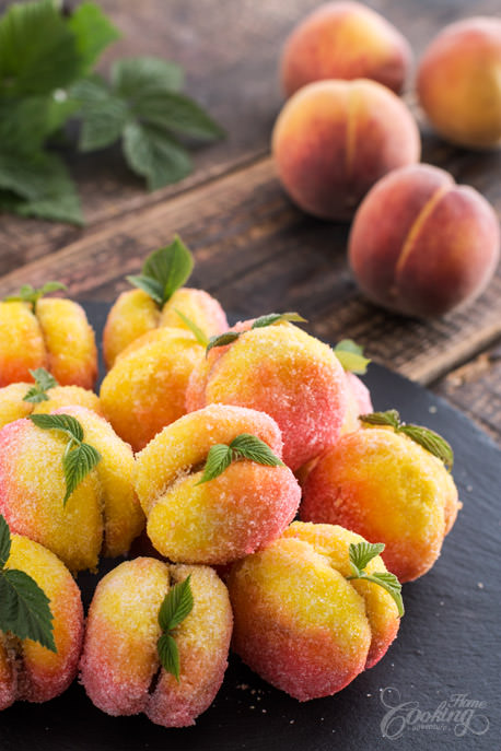 Peach Cookies - Pesche Dolci