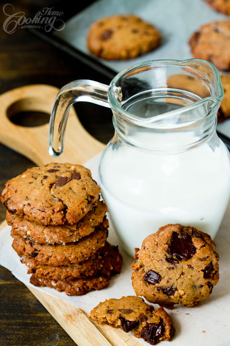 Peanut Butter Chocolate Chunk Cookies section