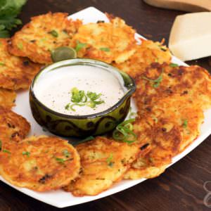 Cheese Potato Pancakes