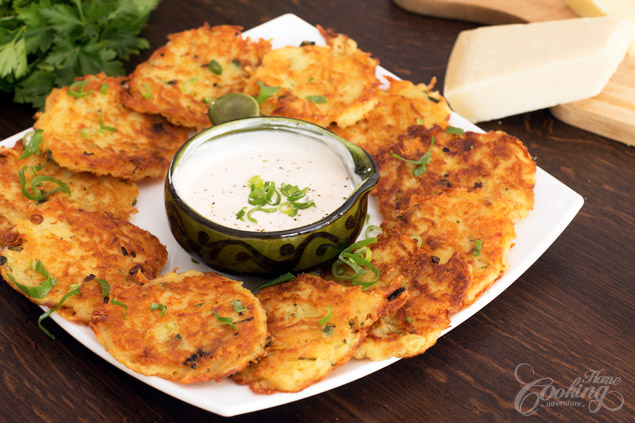 Cheese Potato Pancakes