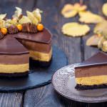 Chocolate Pumpkin Mousse Cake