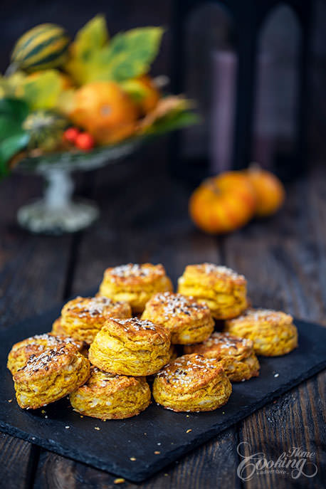 Pumpkin Biscuits Vertical