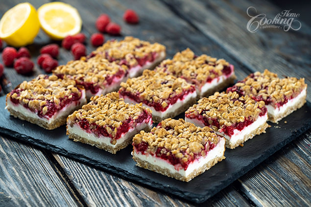 Raspberry Yogurt Bars