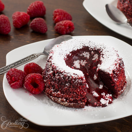 Red Velvet Lava Cake