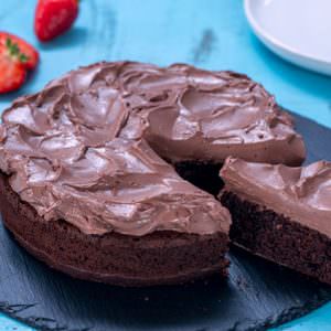 Easy Refined Sugar Free Chocolate Cake