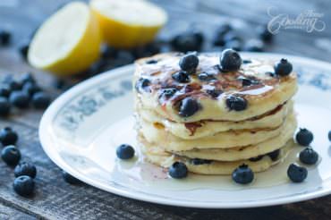 Ricotta Blueberry Pancakes