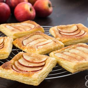 Rough Puff Pastry with Apples