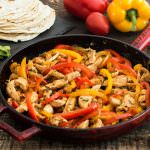 Skillet Chicken Fajitas