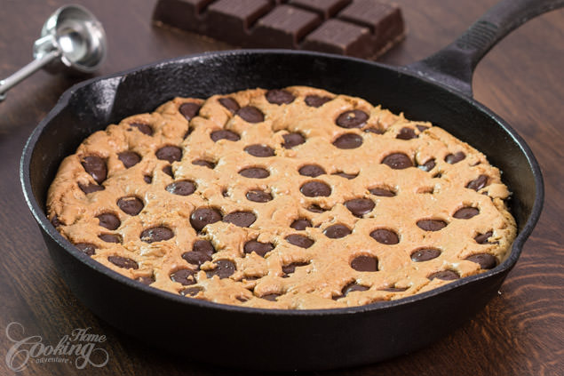 Skillet Chocolate Chip Cookie Recipe