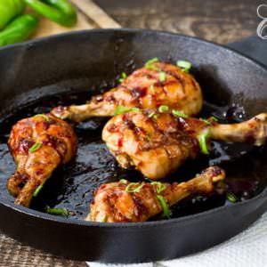 Sticky Chicken Drumsticks