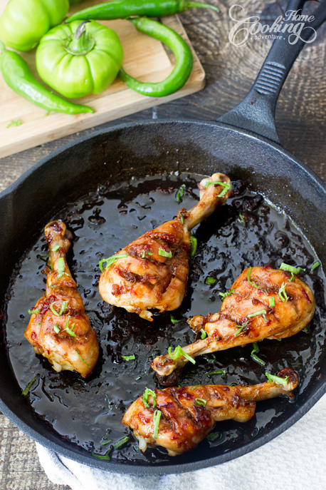 Delicious Chicken Drumsticks closeup