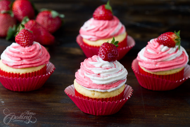 Strawberry Cupcakes