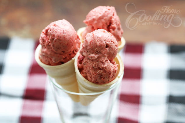 Strawberry Ice Cream