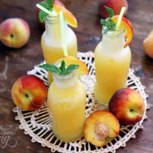 summer peach drink bottles