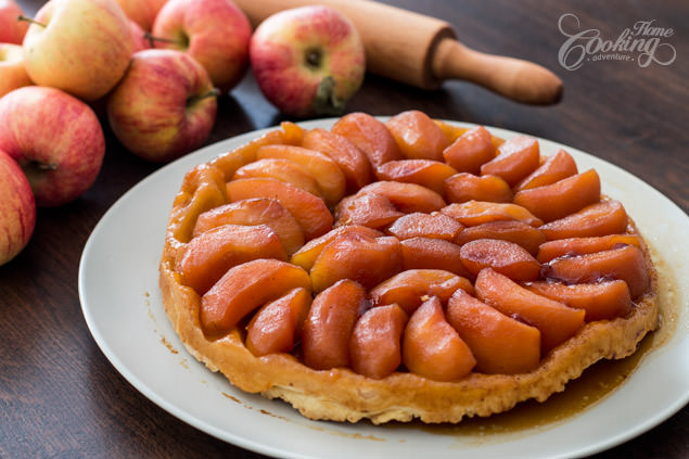 Tarte Tatin - French Apple Tart with Homemade
                    Pate Brisee