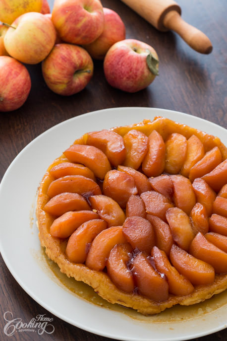 Tarte Tatin with Homemade Puff Pastry