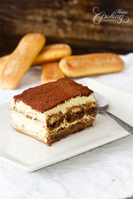 Tiramisu closeup