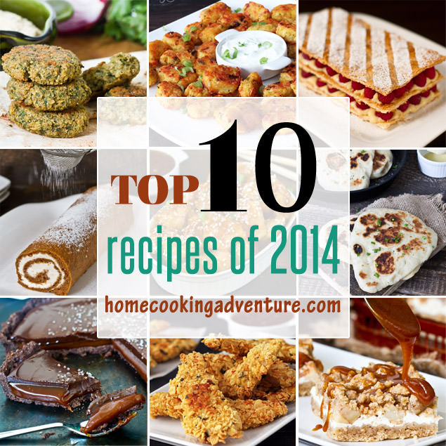 top 10 recipes of 2014