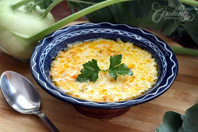 Homemade Turnip Soup