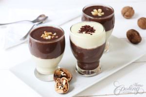 vanilla pudding chocolate pudding
