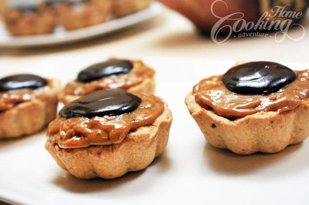 Walnut Caramel Mini Tarts