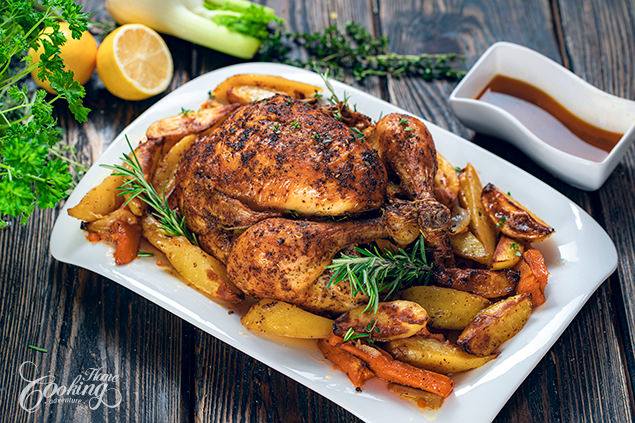 Whole Roasted Chicken