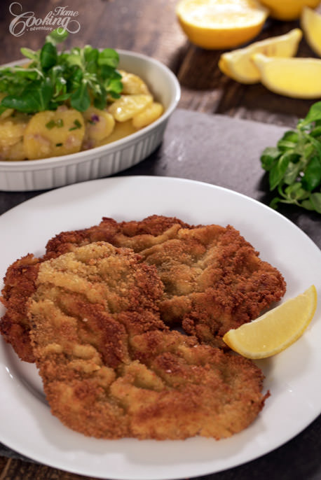 Wiener Schnitzel with Viennese Potato Salad