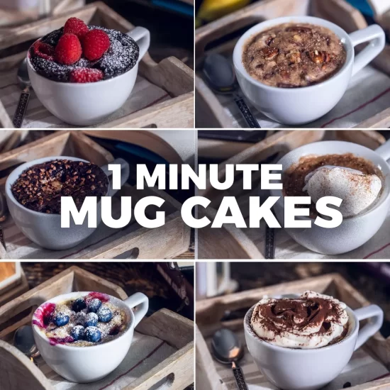 1 Minute Mug Cakes