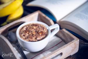 1 Minute - Banana Bread Mug Cake