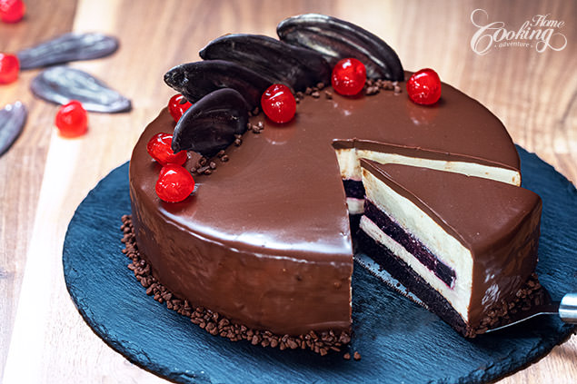 Black Forest Mousse Cake