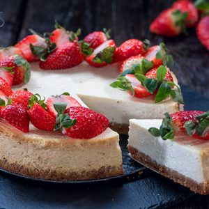 Low Fat Refined Sugar Free Cheesecake