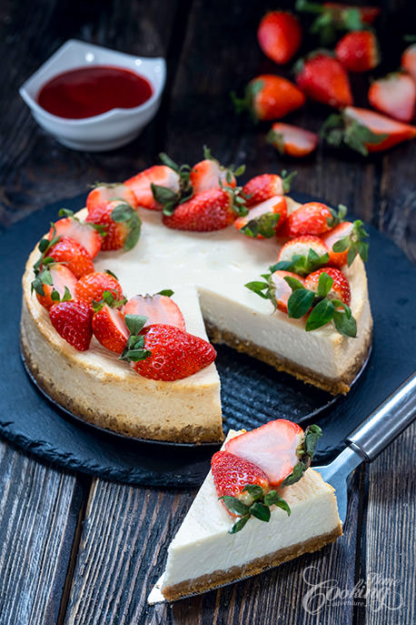 Low Fat Refined Sugar Free Cheesecake Slice