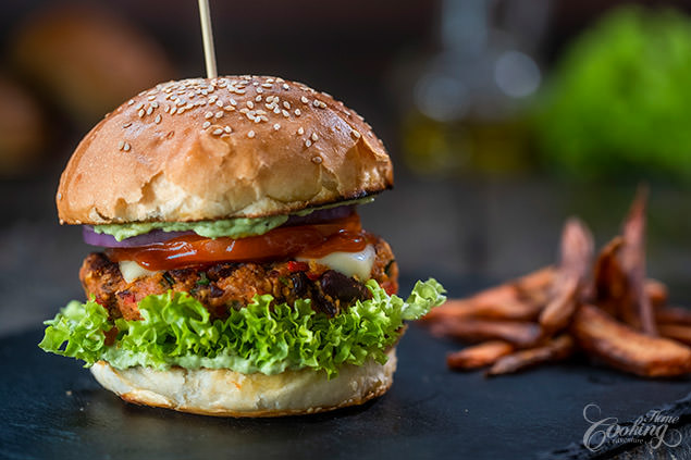 Veggie Burgers - Sweet Potato Burger Patties