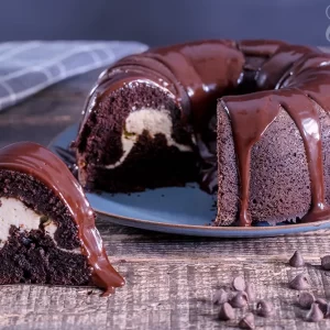 Chocolate Cream Cheese Bundt Cake