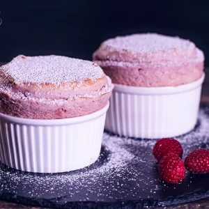 raspberry souffle