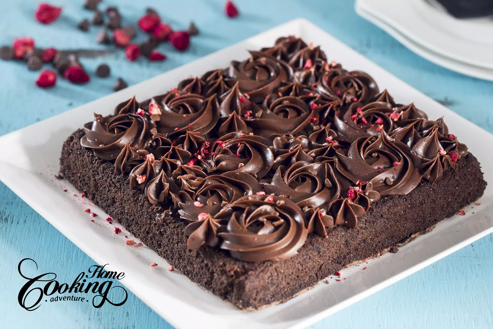 Easy Almond Flour Chocolate Cake {Gluten-Free}