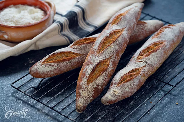 Homemade Baguettes Recipe - How to make French Baguettes