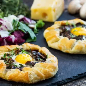 Mushroom Egg Galette