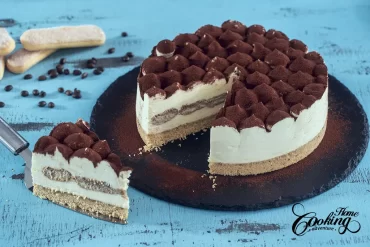 No-Bake White Chocolate Tiramisu Cheesecake