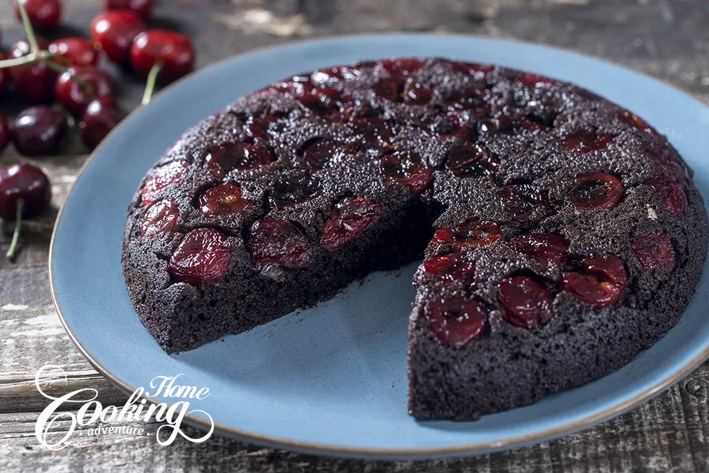 Stovetop Cherry Upside Down Cake