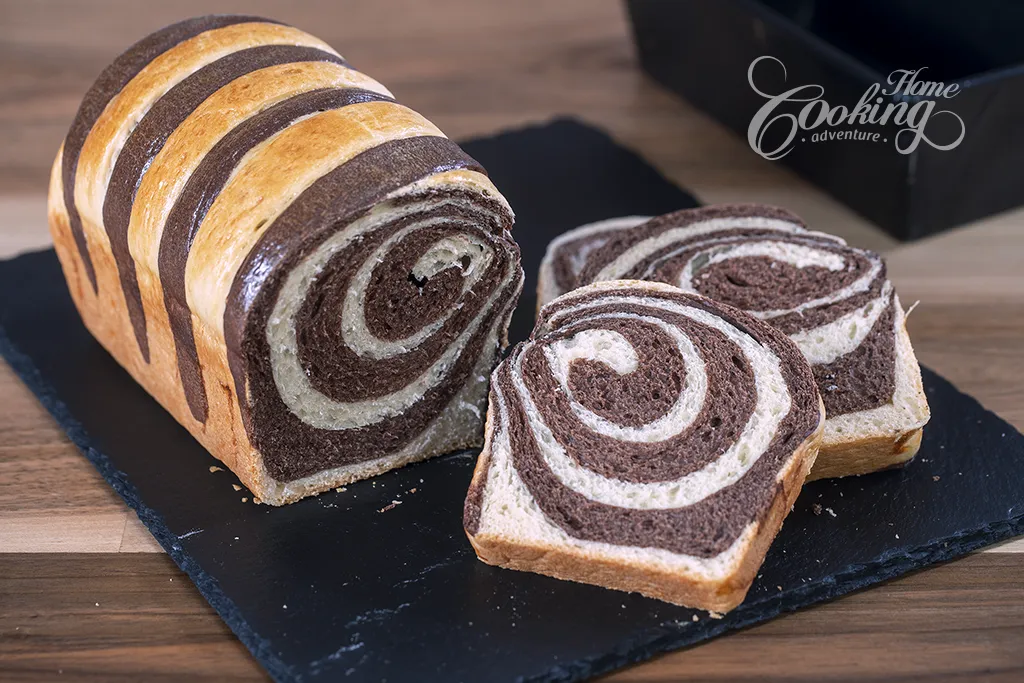 chocolate swirl milk bread